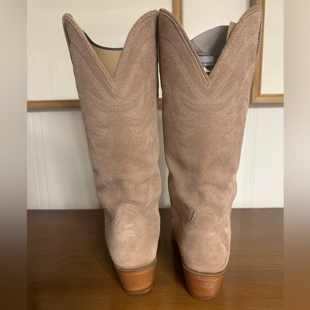 Tecovas The Annie Fawn Suede - Picture 2 of 7